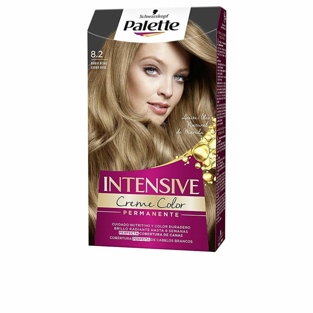 Dauerfärbung Palette Schwarzkopf Helles Blond N 8,2