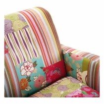 Fauteuil Versa Patchwork  Coton (77 x 71 x 65 cm)