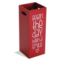 Regenschirmständer Versa Begin The Day With a Smile Holz MDF (21 x 53 x 21 cm)