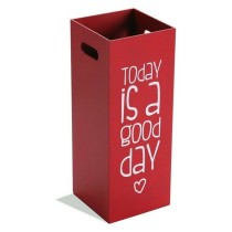 porte-parapluie Versa Begin The Day With a Smile Bois MDF (21 x 53 x 21 cm)