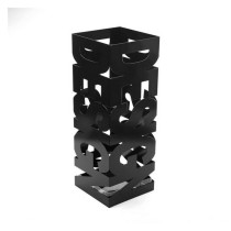 Umbrella stand Versa Design Black Metal (19 x 52 x 19 cm)