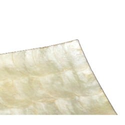 Centerpiece Alexandra House Living 40 x 20 x 1,5 cm Mother of pearl