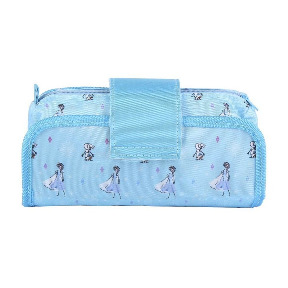 Trousse d'écolier Frozen Bleu (22 x 12 x 7 cm)