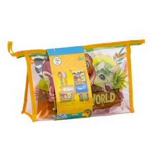 Ensemble de Toilette pour Enfant de Voyage Jurassic Park 4 Pièces Orange