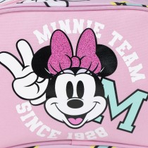 Travel Vanity Case Minnie Mouse Fuchsia 100 % polyester