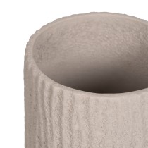 Vase Grey Ceramic 13 x 13 x 28 cm