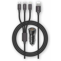 Universal-USB-Autoladegerät + Kabel Tech One Tech TEC2810 Double USB x 2