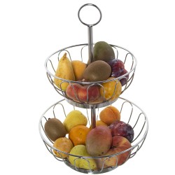 Fruit Bowl Alexandra House Living Metal 28 x 42 cm