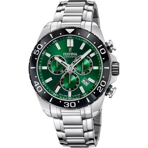 Montre Homme Festina F20042/3 Vert Argenté