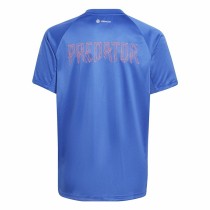 Kurzarm-T-Shirt für Kinder Adidas Predator Blau