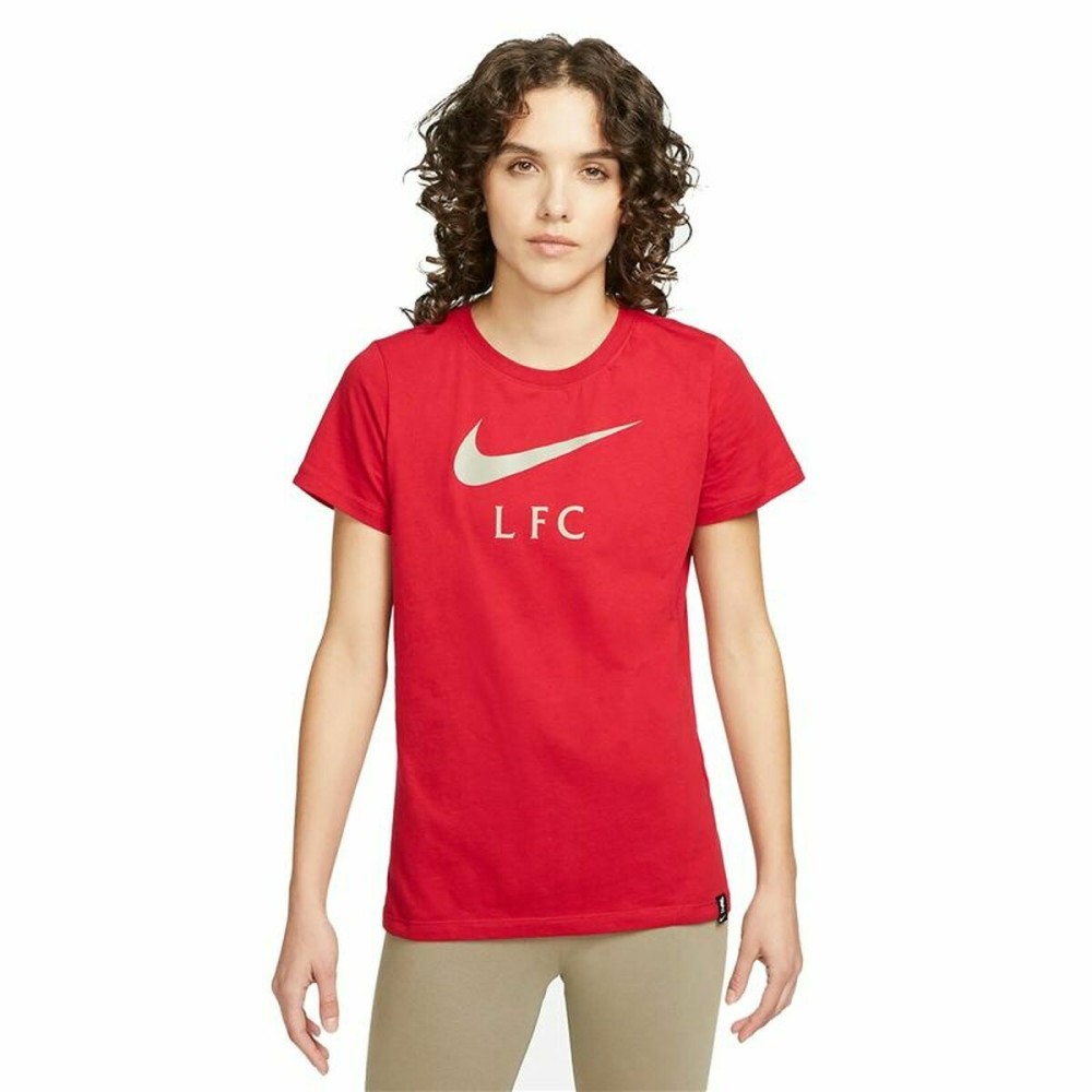 Damen Kurzarm-T-Shirt Nike Liverpool FC Rot