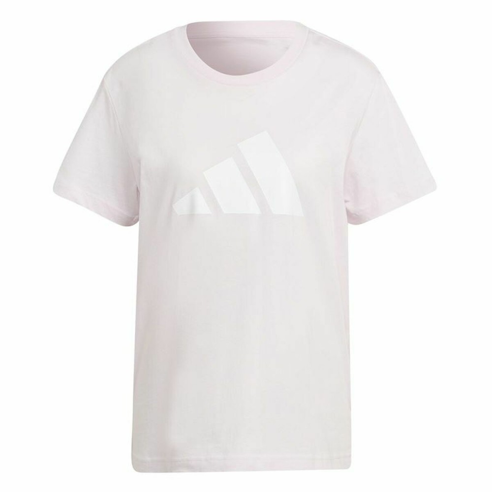 Damen Kurzarm-T-Shirt Adidas Future Icons Rosa