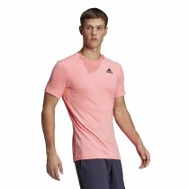 Men’s Short Sleeve T-Shirt Adidas Freelift Pink