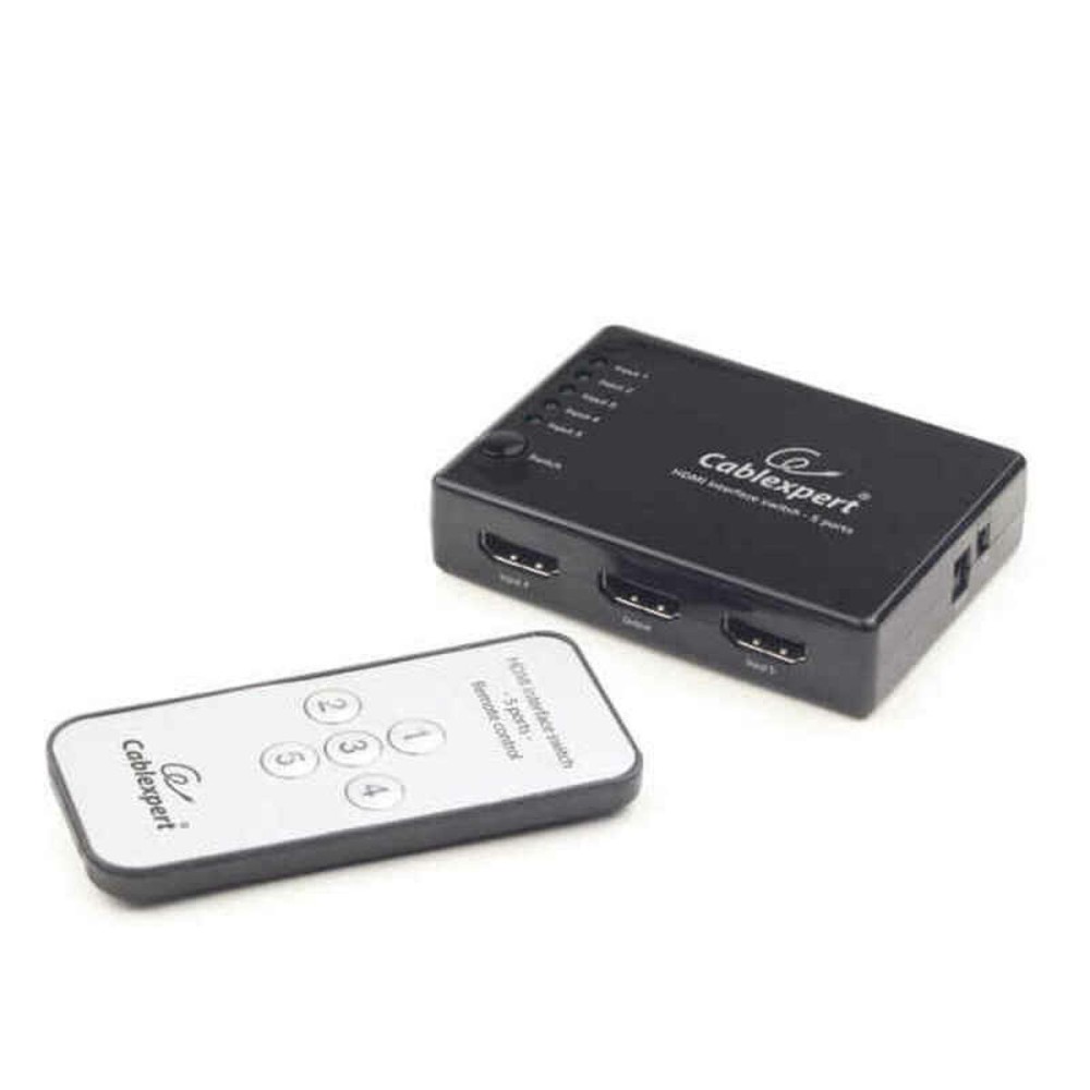 HDMI-Switch GEMBIRD DSW-HDMI-53 4K Ultra HD Schwarz