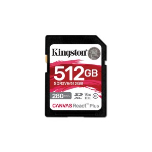 SDXC Memory Card Kingston Technology Canvas React Plus 512 GB