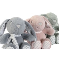 Coffret Bébé Home ESPRIT Bleu Vert Rose Polyester (3 Unités)