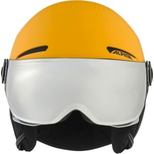 Casque de ski Alpina Zupo Visor Q-Lite Jaune 51-55 cm