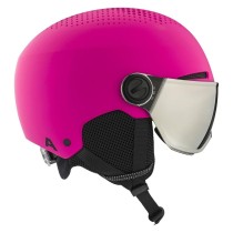 Casque de ski Alpina Zupo Visor Q-Lite Rose 51-55 cm