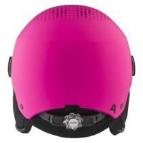 Casque de ski Alpina Zupo Visor Q-Lite Rose 51-55 cm