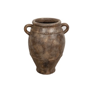 Vase Alexandra House Living Marron Terre cuite 33 x 60 x 33 cm