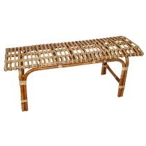 Bank Romimex natürlich Rattan 110 x 50 x 40 cm