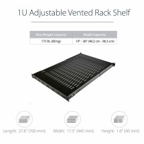 Fixed Tray for Rack Cabinet Startech ADJSHELF