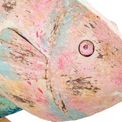 Figurine Décorative Alexandra House Living Multicouleur Fer Poissons 83 x 16 x 51 cm