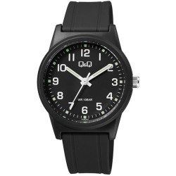 Unisex-Uhr Q&Q VR35J027Y Schwarz (Ø 40 mm) (Ø 35 mm)