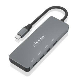 Hub USB Aisens A109-0695 Gris