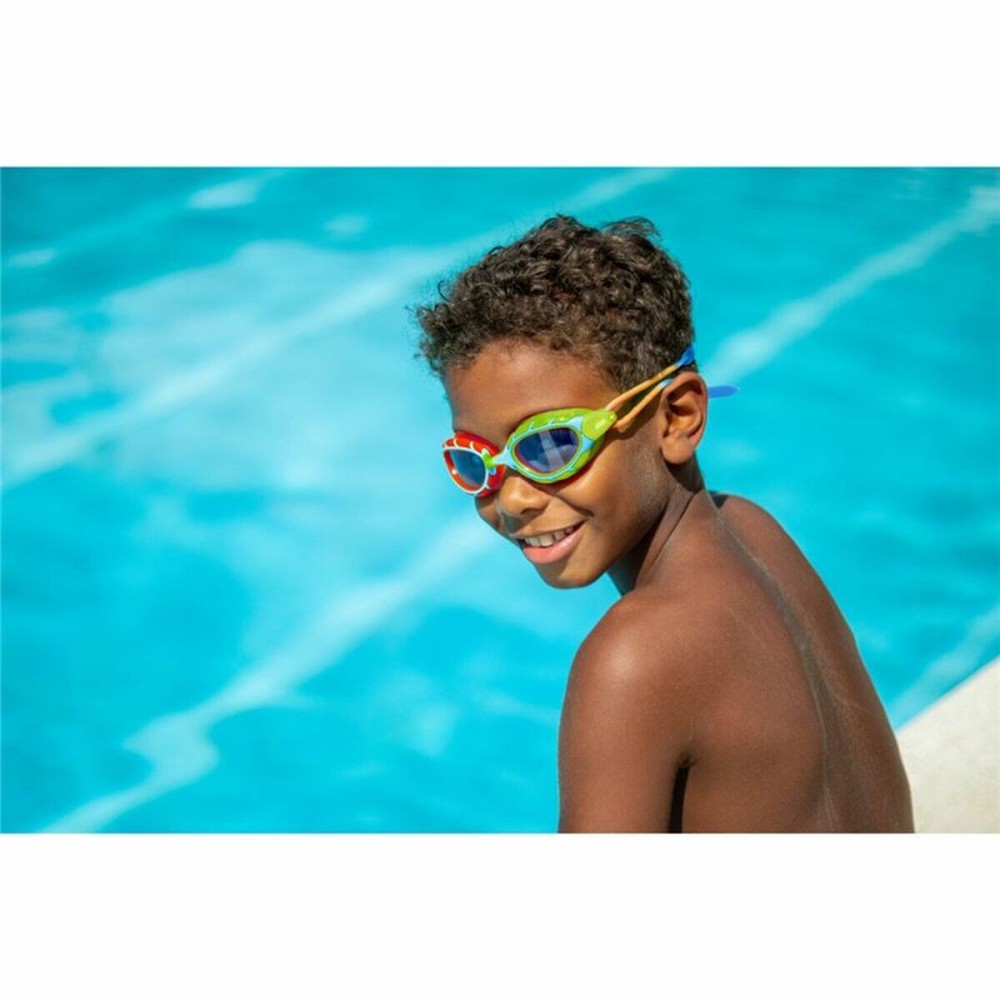 Lunettes de bain Zoggs Predator Bleu Rouge Vert