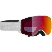 Lunettes de ski Alpina Narkoja Blanc Orange Miroir Plastique