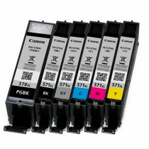 Original Ink Cartridge Canon CLI-571Y XL Yellow