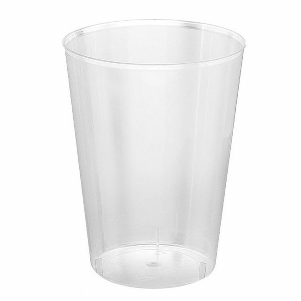 Lot de verres réutilisables Algon Transparent Cidre 40 Unités 500 ml (10 Pièces)