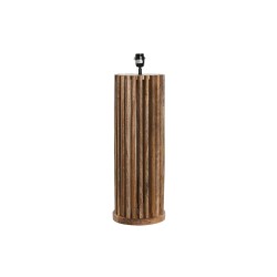 Lampe de bureau Home ESPRIT Marron Bois de manguier 50 W 220 V 23 x 23 x 72 cm