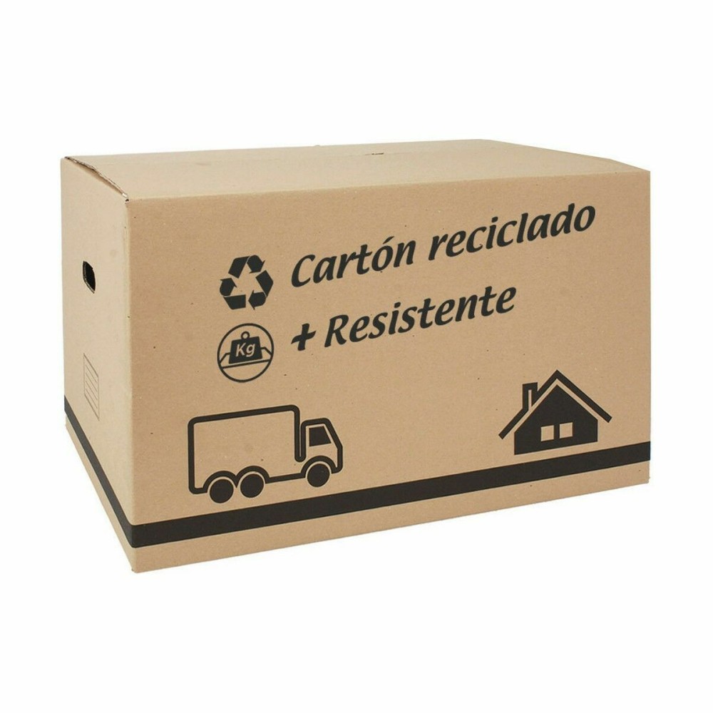 Storage Box with Lid Confortime Cardboard 82 x 50 x 50 cm (20 Units)