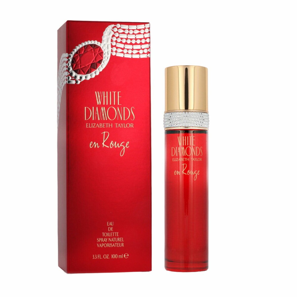 Parfum Femme Elizabeth Taylor EDT White Diamonds en Rouge 100 ml