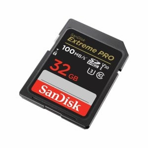 SDHC Memory Card SanDisk Extreme PRO Black 32 GB