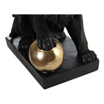 Decorative Figure DKD Home Decor RF-181551 Black Golden Resin Lion 38 x 25 x 44 cm