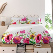 Top sheet HappyFriday Cassia Multicolour 240 x 270 cm