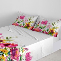 Drap HappyFriday Cassia Multicouleur 260 x 270 cm