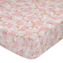 Drap housse HappyFriday Spring blossom Multicouleur 200 x 200 x 32 cm