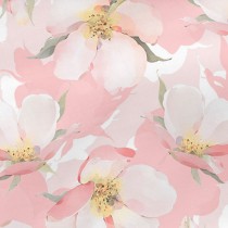 Fitted sheet HappyFriday Spring blossom Multicolour 160 x 200 x 32 cm