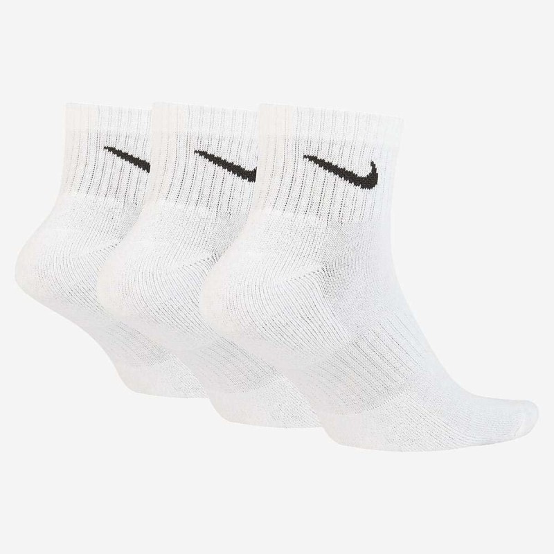 Sports Socks Nike EVERYDAY CUSHIONED SX7667 100 B White