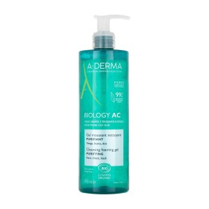 Gel nettoyant visage A-Derma Biology Ac 400 ml