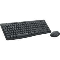 Keyboard Logitech MK295 Silent Wireless Combo Graphite Monochrome QWERTY Qwerty US