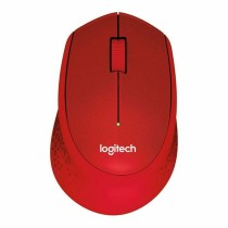 Souris sans-fil Logitech M330 Silent Plus Rouge 1000 dpi