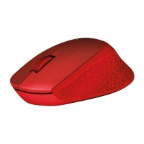 Souris sans-fil Logitech M330 Silent Plus Rouge 1000 dpi