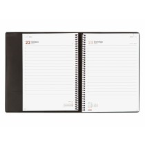 Diary Finocam DUOBAND E10 Black A5 15,5 x 21,2 cm 2025 Notepad