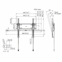 TV Halterung Vogel's PFW 4510 55" 50 kg