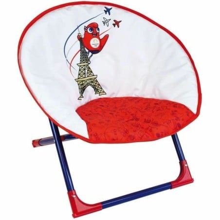 Fauteuil pour enfant Fun House Paris 2024 Olympic Games Blanc Rouge